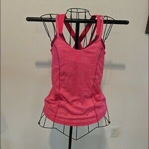 Pink Lululemon Stappy tank